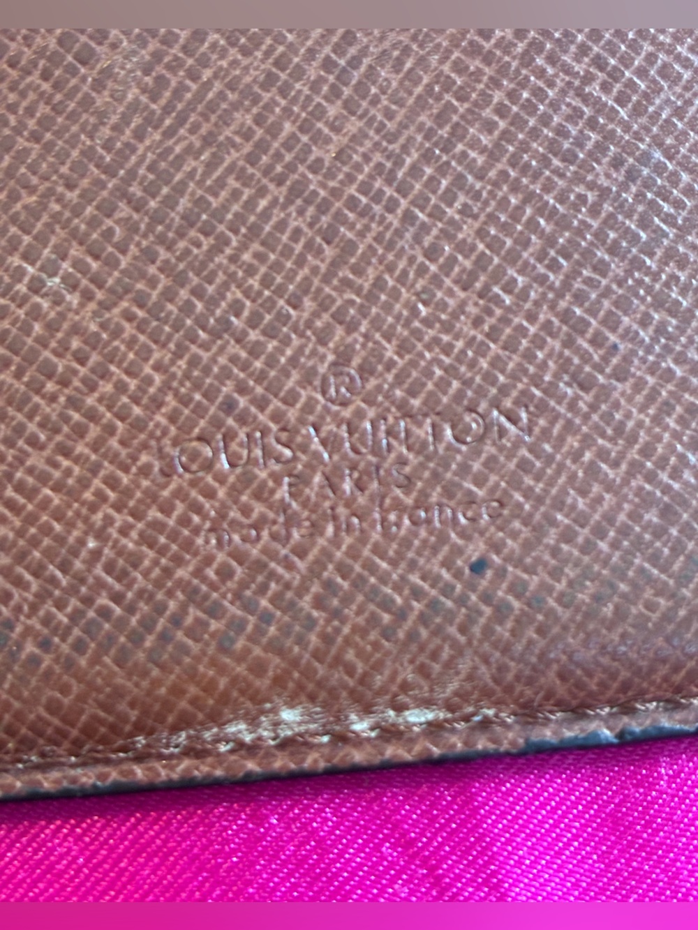 LOUIS VUITTON MONOGRAM CARD HOLDER *FAIR CONDITION* - Picture 8 of 11